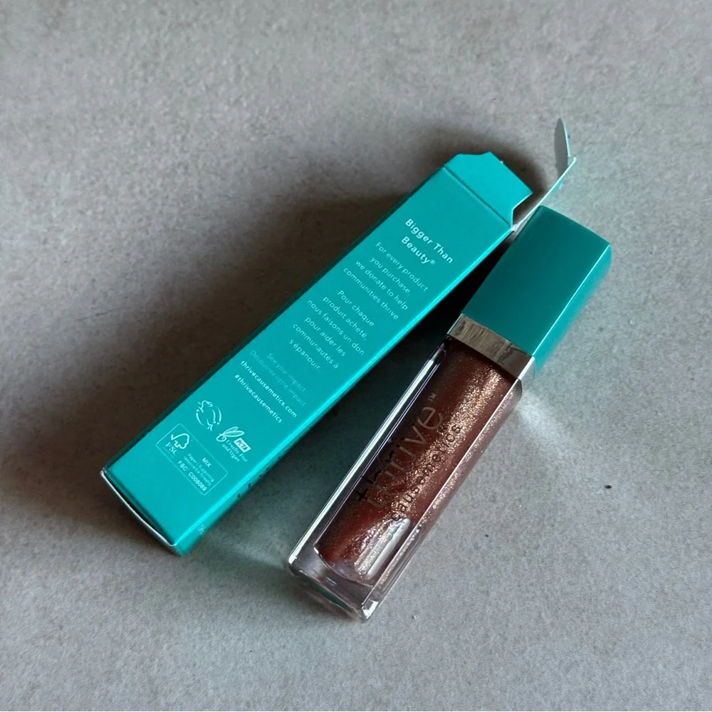 Thrive Causemetics Lip Mate Glinda Rose Gold Gloss